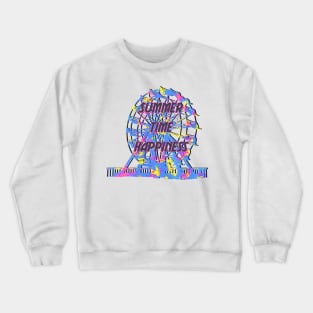 NEON SUMMERTIME! Crewneck Sweatshirt